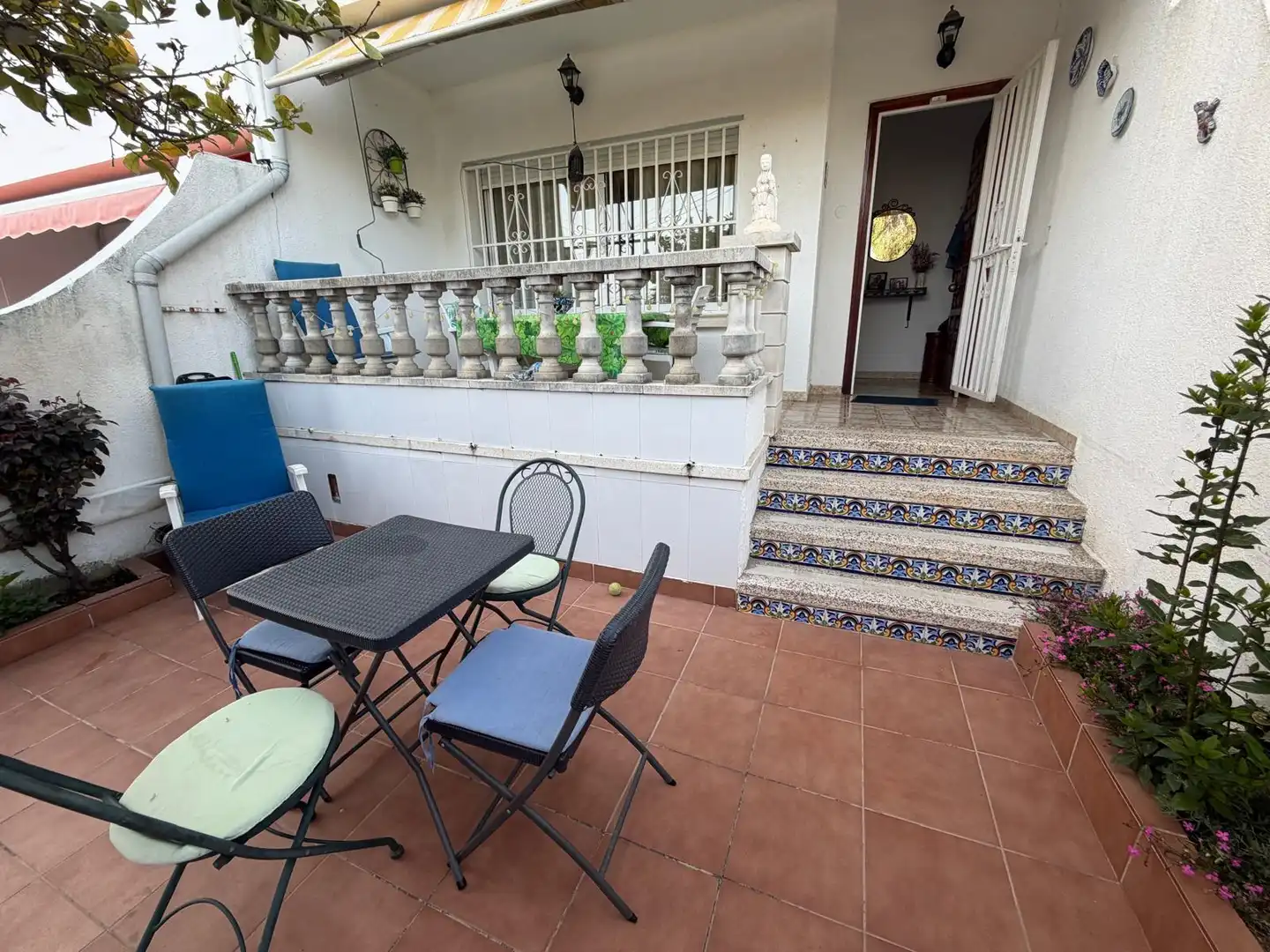 Terrace of Detached homes for sale in El Vendrell  with Air Conditioner, Heating and Storage room