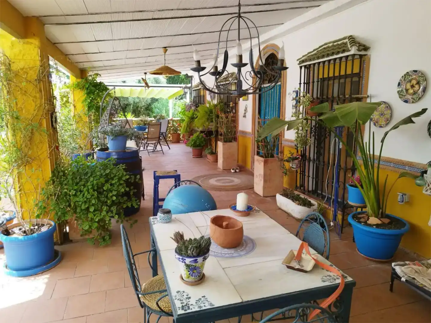 Terraza de Casa o chalet en venta en Valdeastillas - Fuentezuelas
