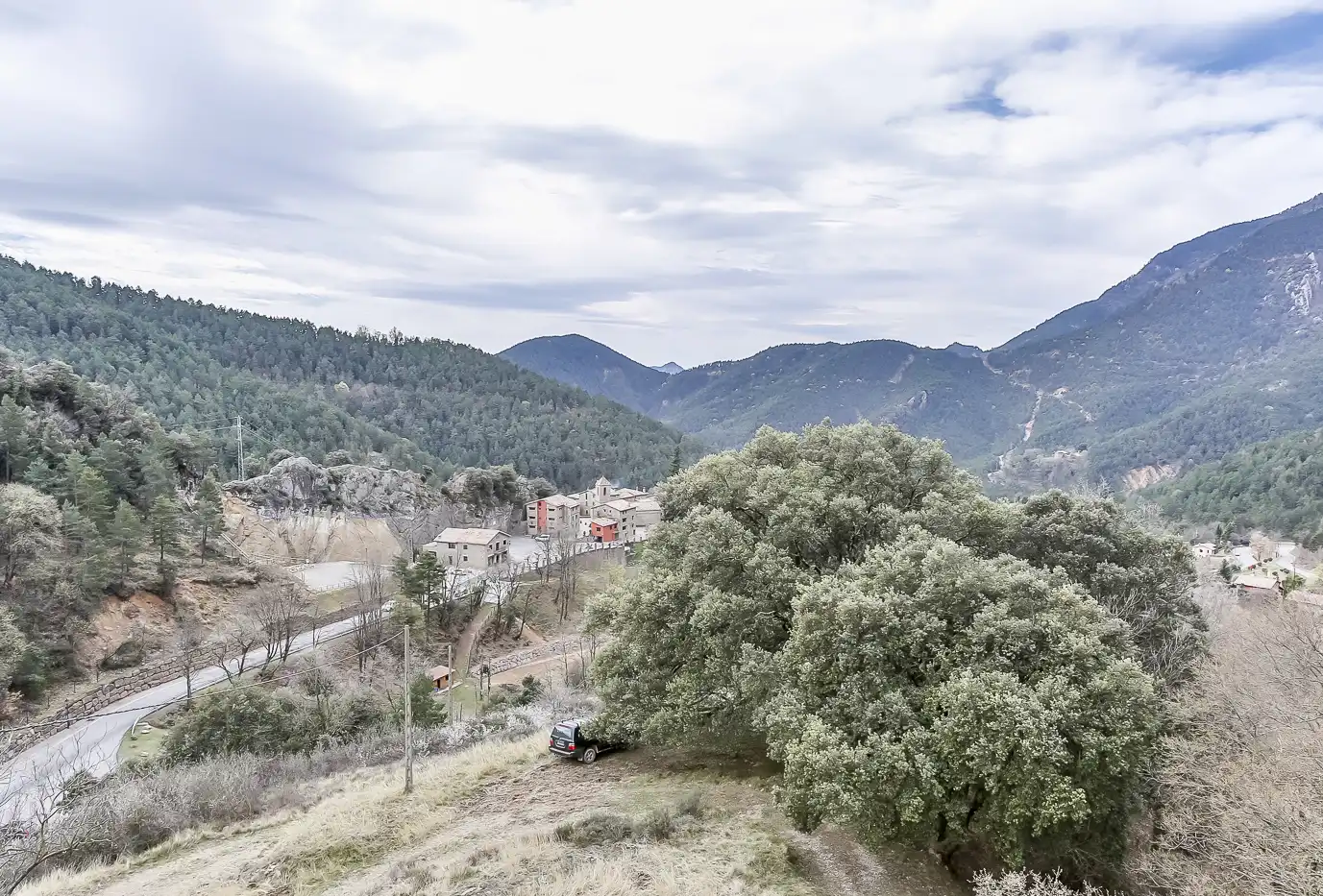 Vista exterior de Finca rústica en venda en Castell de l'Areny