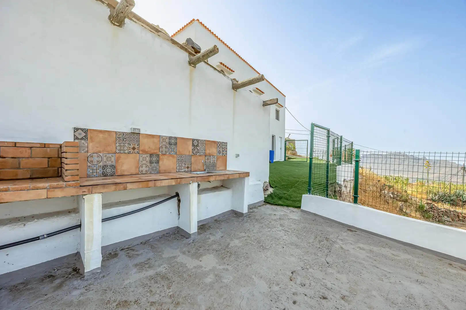 Terrassa de Casa o xalet en venda en San Bartolomé de Tirajana amb Aire condicionat, Jardí privat i Terrassa