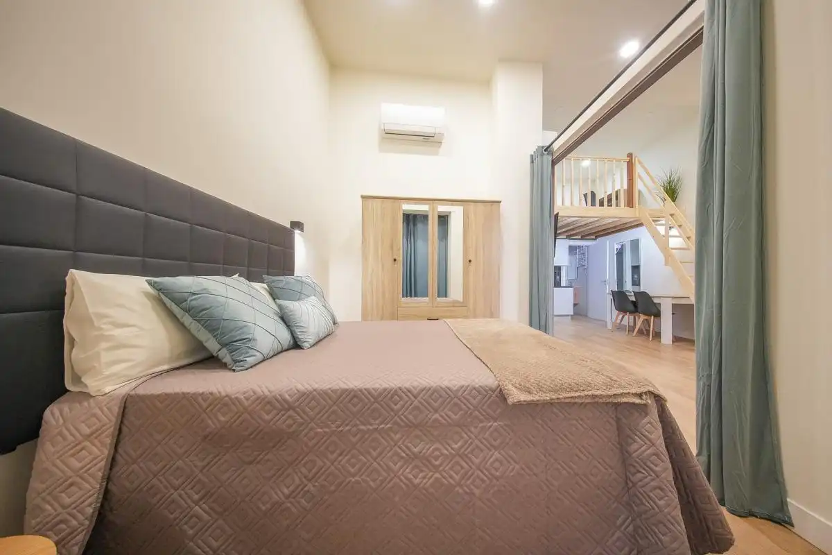 Dormitori de Loft en venda en Madrid amb Aire condicionat, Calefacció i Moblat