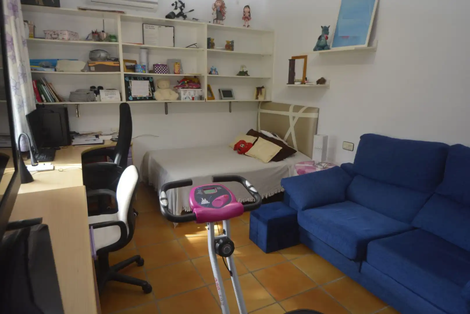 Schlafzimmer von Haus oder Chalet zum Verkauf in Las Torres de Cotillas mit Klimaanlage, Heizung und Privatgarten