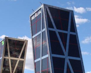 Vista exterior de Oficina de lloguer en  Madrid Capital amb Aire condicionat, Calefacció i Moblat