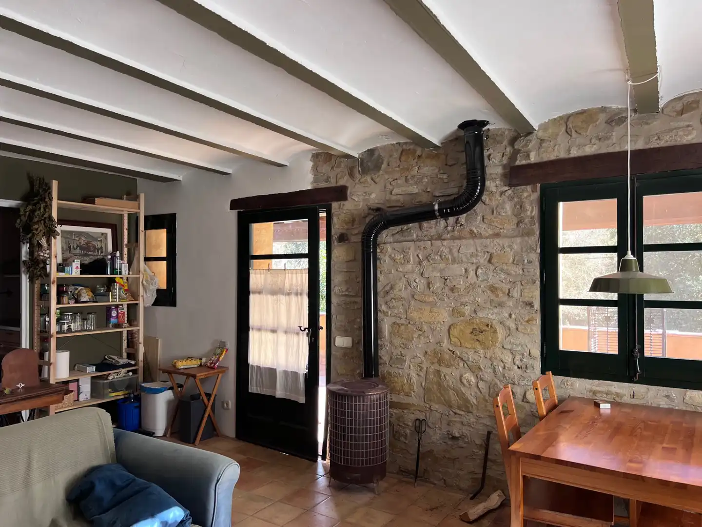 Finca rústica en venda en Mieres (Girona) amb Aire condicionat, Jardí privat i Parquet