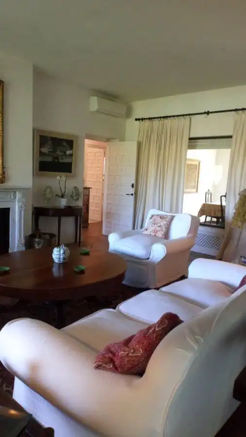 Sala d'estar de Casa o xalet de lloguer en Sotogrande amb Aire condicionat, Calefacció i Jardí privat