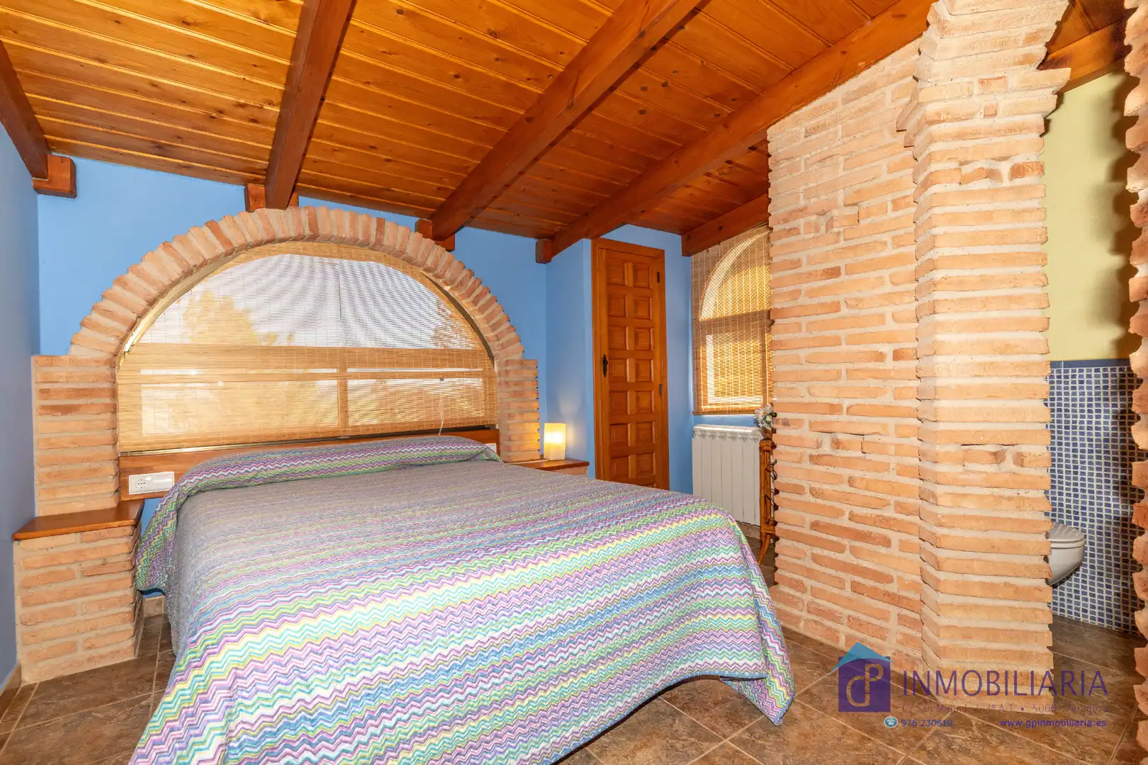 Habitación de Casa o chalet en venta en Quinto con Aire acondicionado, Calefacción y Jardín privado