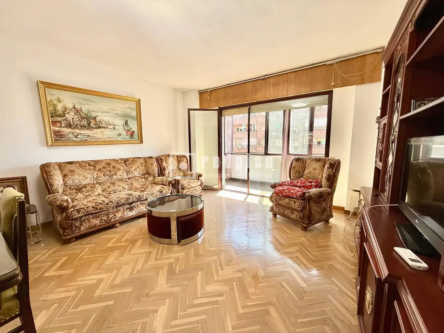 Sala de estar de Piso en venta en Madrid con Aire acondicionado, Calefacción y Jardín privado