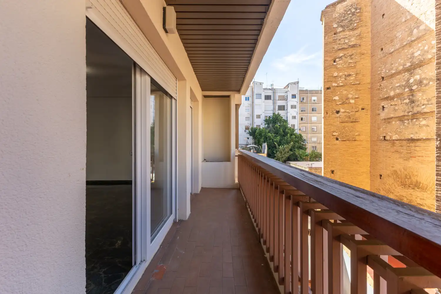 Balcony of Flat for sale in Valencia  with Air Conditioner, Heating and Balcony