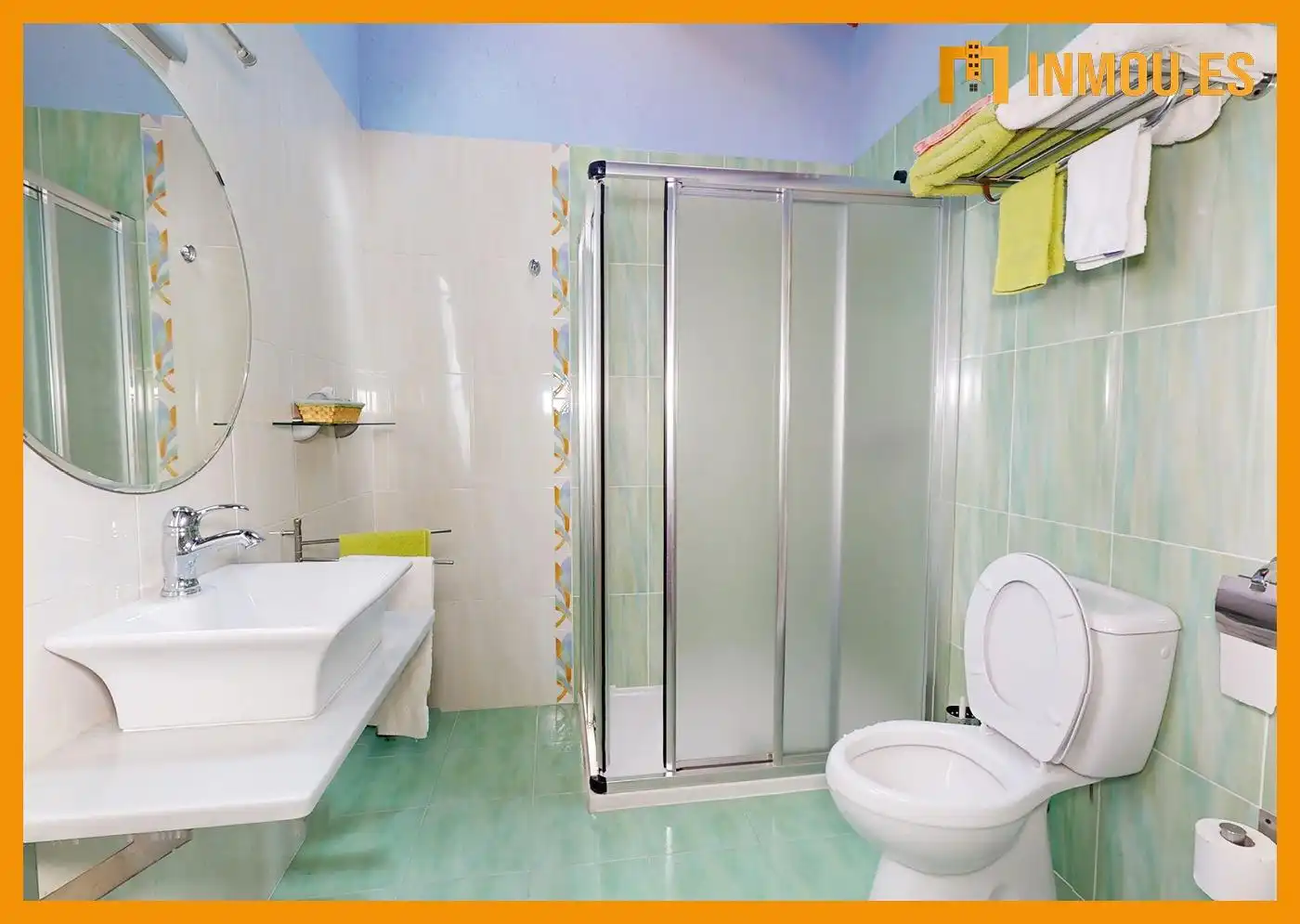 Badezimmer von Haus oder Chalet zum Verkauf in O Irixo mit Heizung