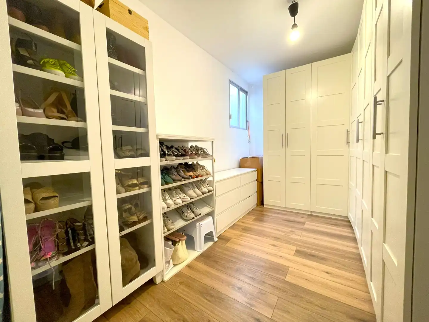 Bedroom of Flat for sale in Mataró  with Air Conditioner, Parquet flooring and Terrace