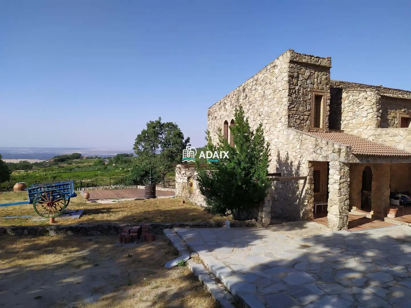 Vista exterior de Casa o chalet en venta en Montánchez con Terraza, Trastero y Piscina