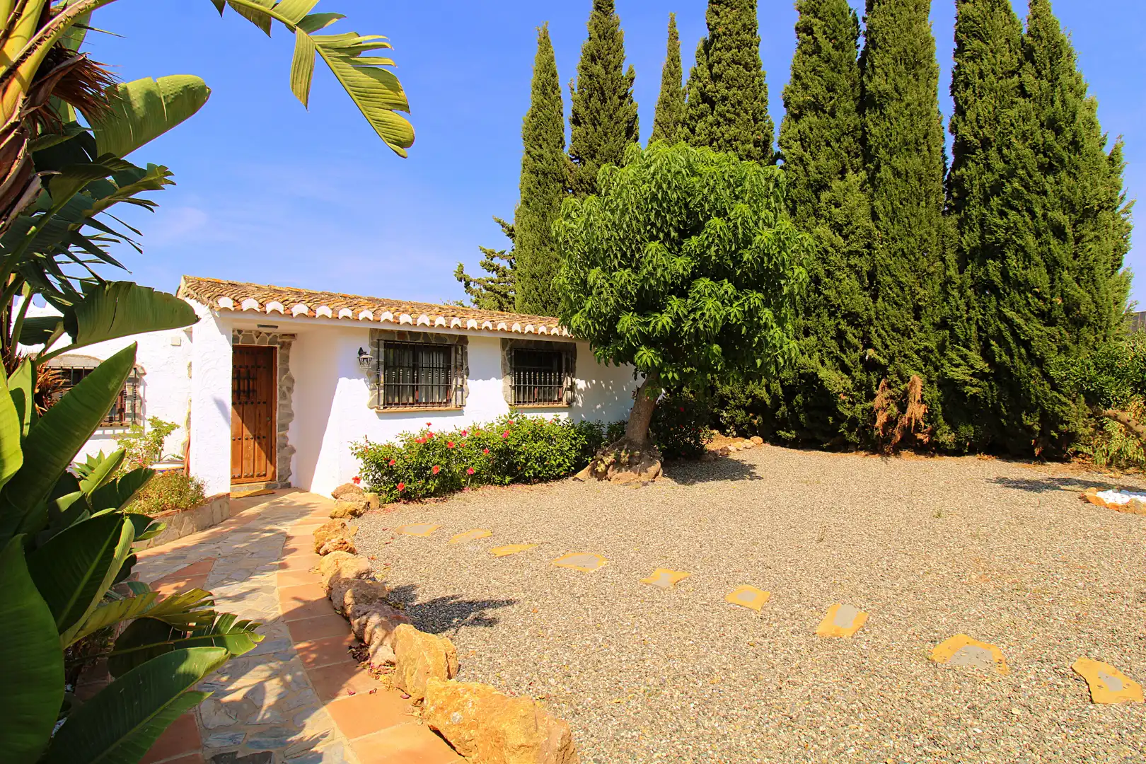 Jardín de Finca rústica en venta en Alhaurín de la Torre con Aire acondicionado, Calefacción y Jardín privado