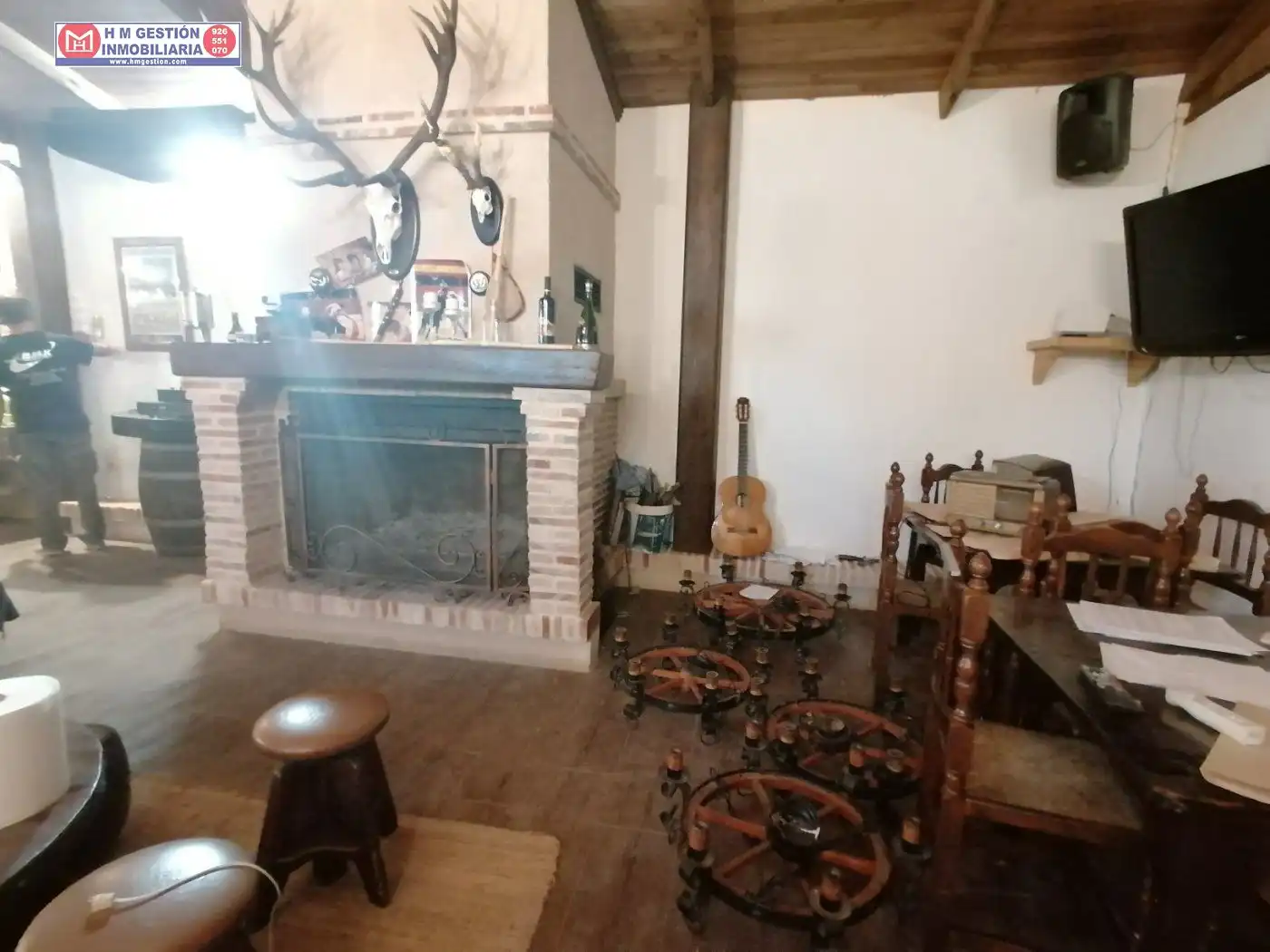Wohnzimmer von Country house zum Verkauf in Alcázar de San Juan mit Privatgarten, Schwimmbad und Möbliert