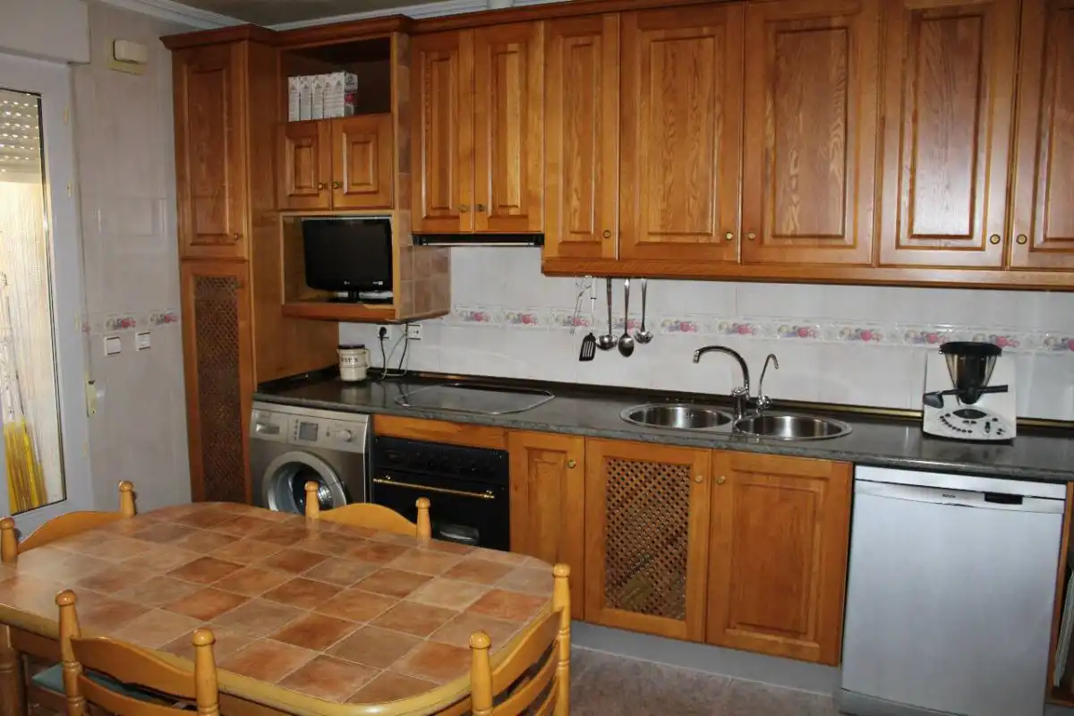 Kitchen of Detached homes for sale in Ciudad Real  with Air Conditioner, Heating and Terrace