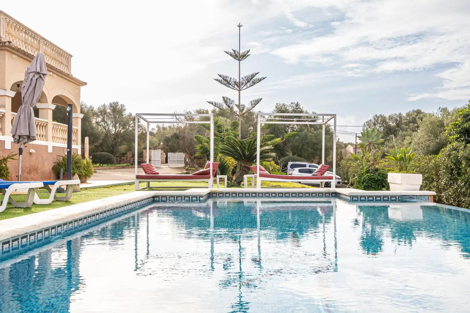 Piscina de Casa o chalet en venta en  Palma de Mallorca con Aire acondicionado, Calefacción y Jardín privado