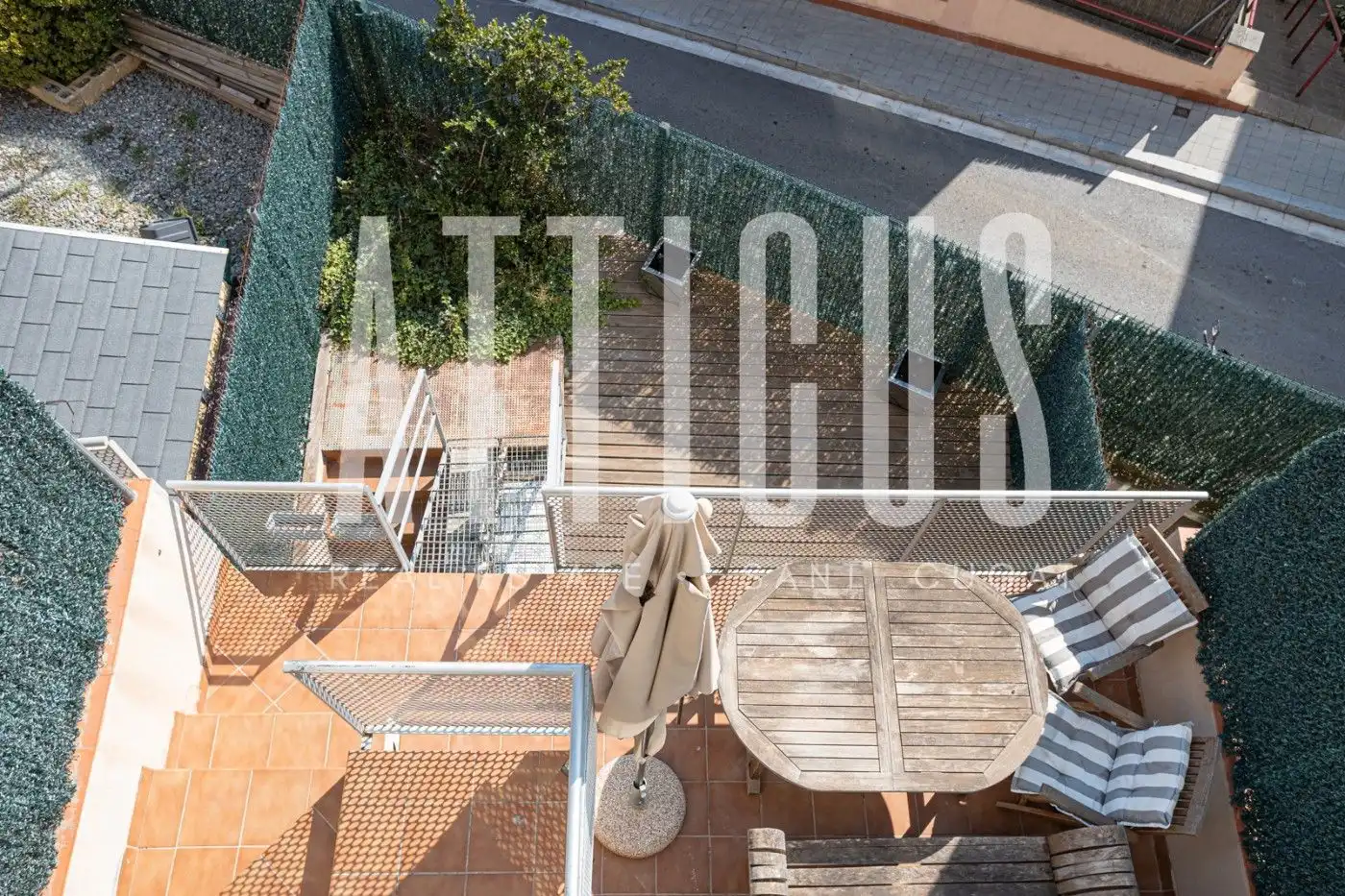 Terrassa de Casa adosada en venda en Barcelona amb Aire condicionat, Calefacció i Parquet