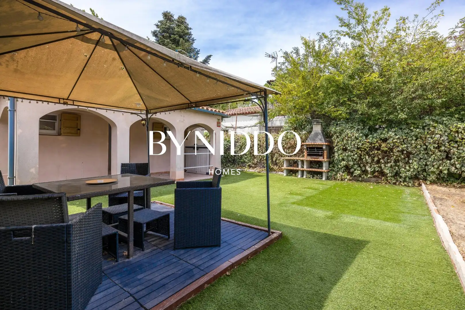Terraza de Casa o chalet en venta en Sant Cugat del Vallès con Aire acondicionado, Calefacción y Jardín privado