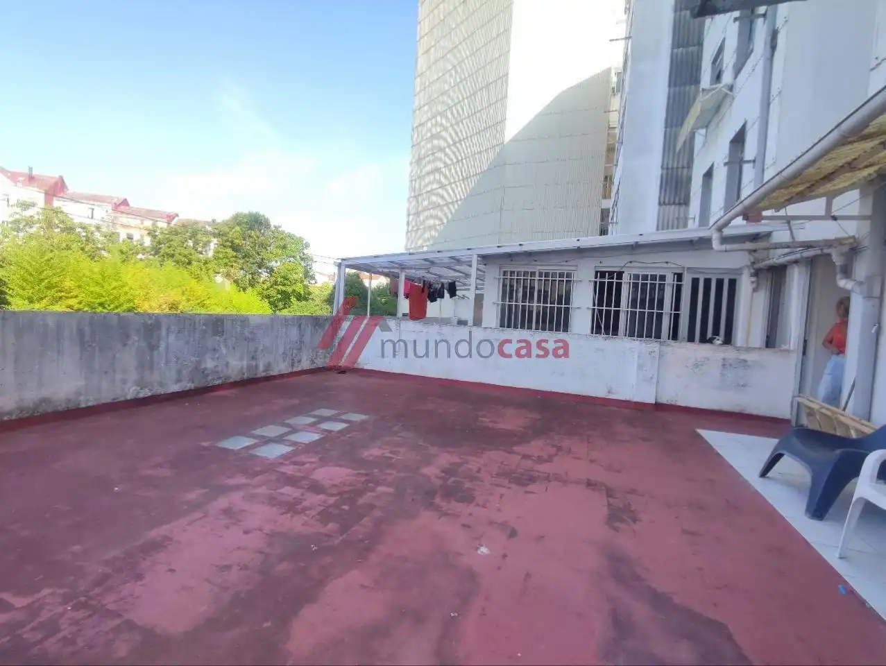 Terrassa de Pis de lloguer en Ferrol amb Terrassa i Moblat