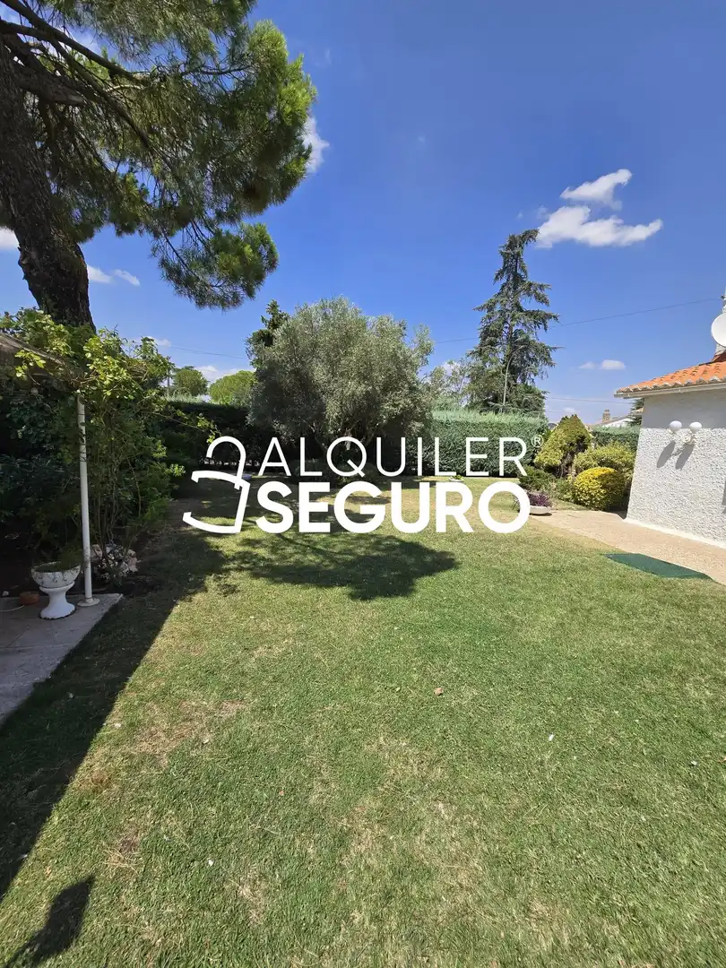 Garden of Houses for rent in Nuevo Baztán  with Air Conditioner, Heating and Terrace