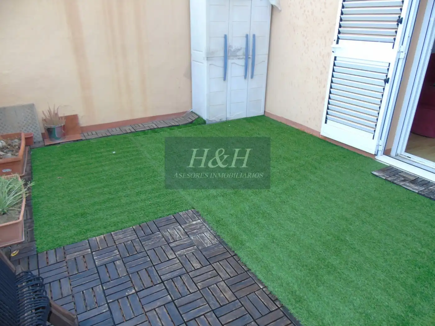 Jardín de Ático de alquiler en Burjassot con Parquet, Terraza y Amueblado