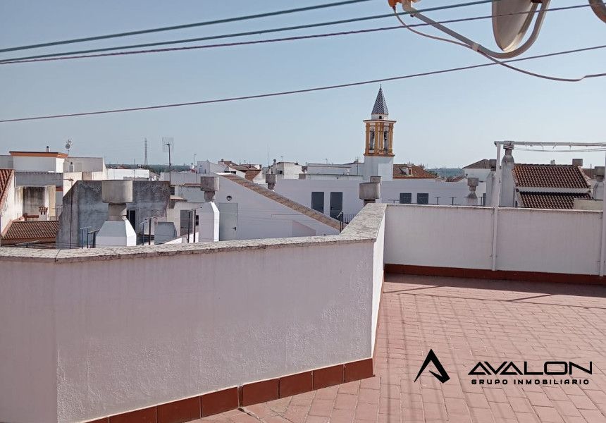 Exterior view of Flat for sale in Gibraleón  with Storage room and Furnished