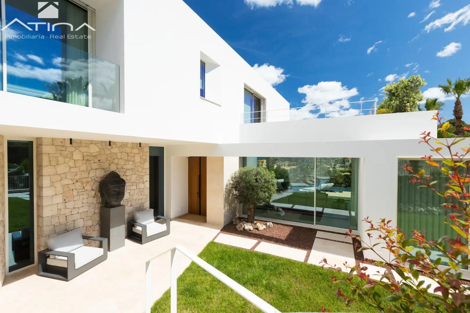 Exterior view of Houses for sale in Jávea / Xàbia  with Air Conditioner, Private garden and Terrace