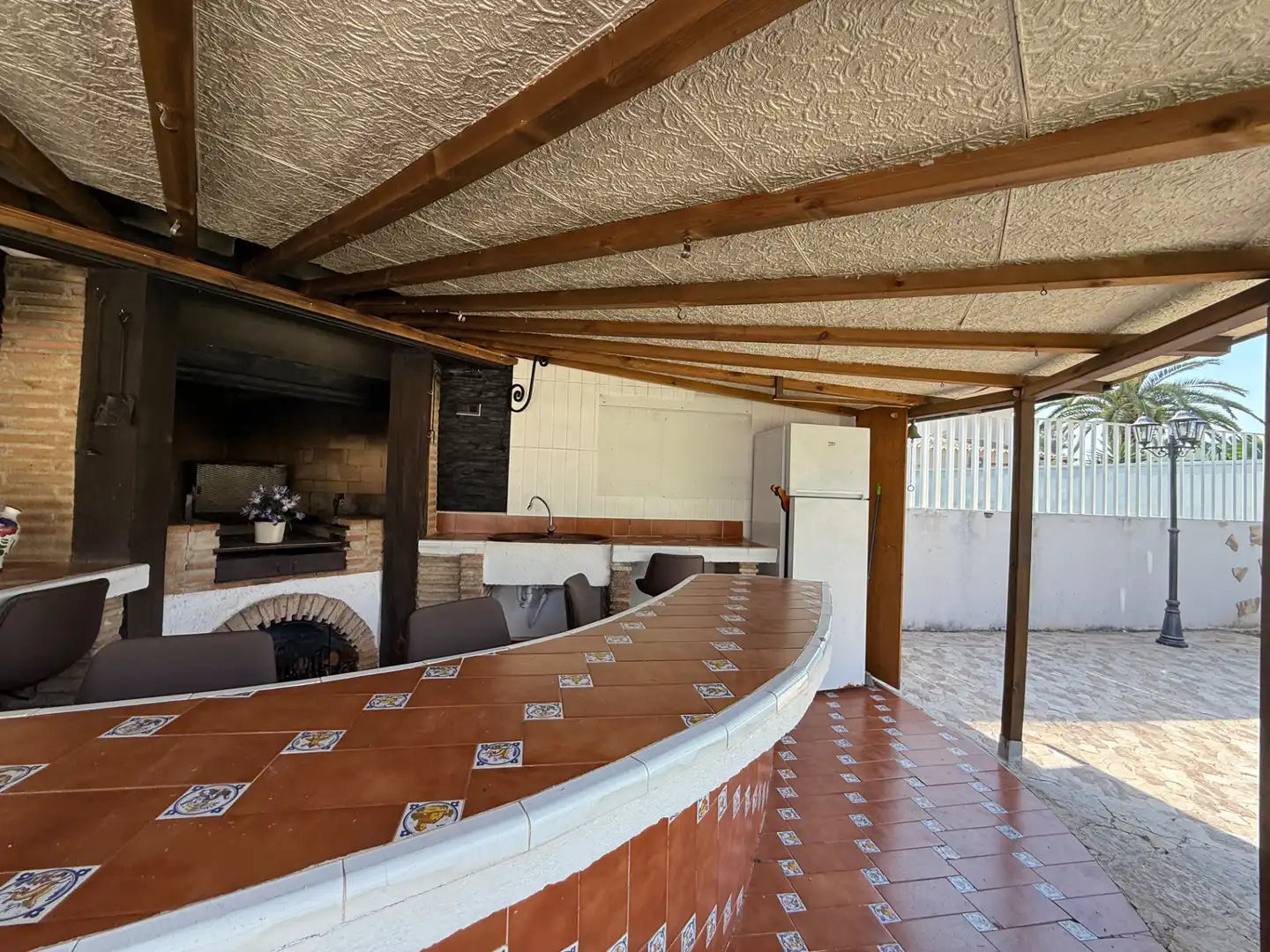 Terrace of Houses for rent in Dénia  with Air Conditioner, Heating and Private garden