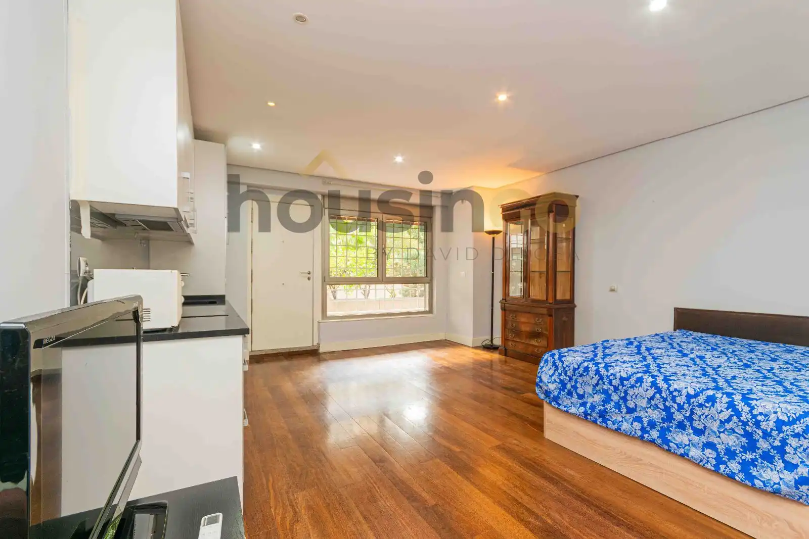 Bedroom of Study for rent in Madrid  with Air Conditioner, Heating and Furnished