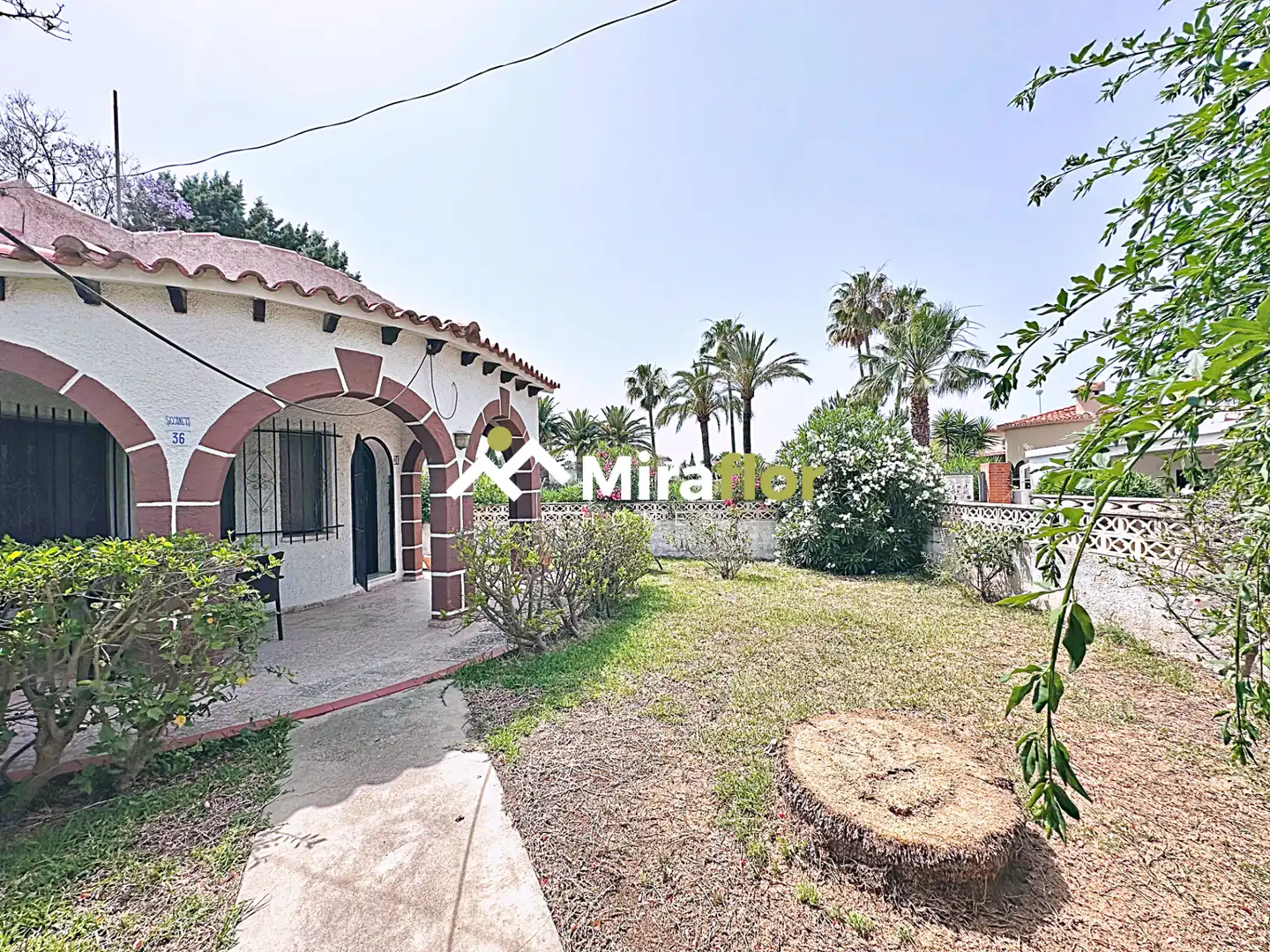 Jardín de Casa o chalet en venta en Els Poblets con Aire acondicionado, Jardín privado y Terraza