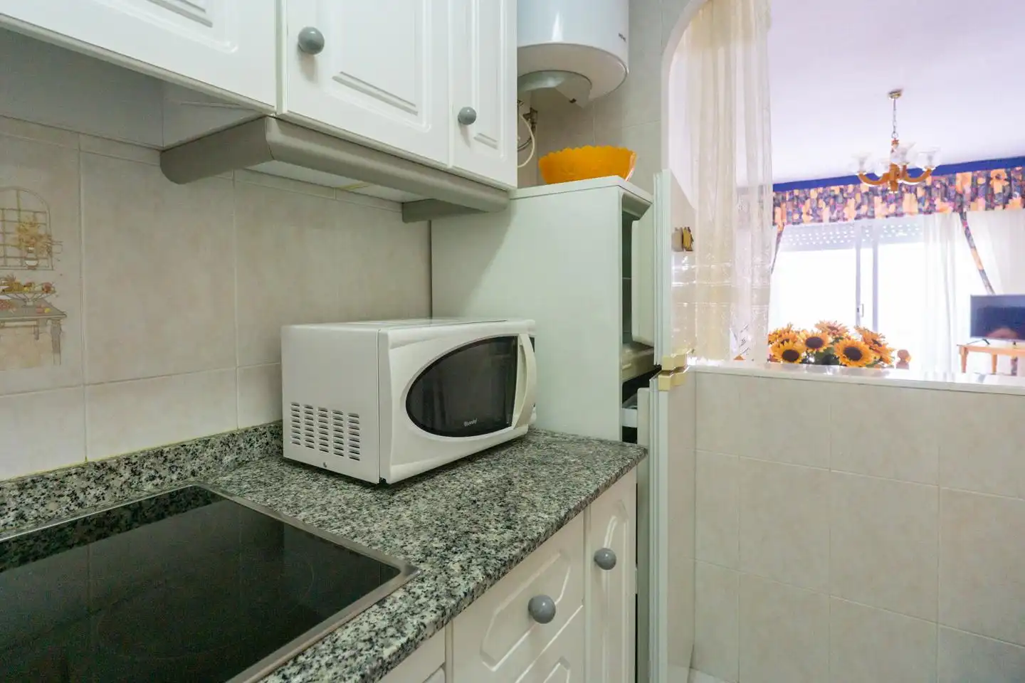 Cocina de Apartamento en venta en Santa Pola con Aire acondicionado, Terraza y Piscina