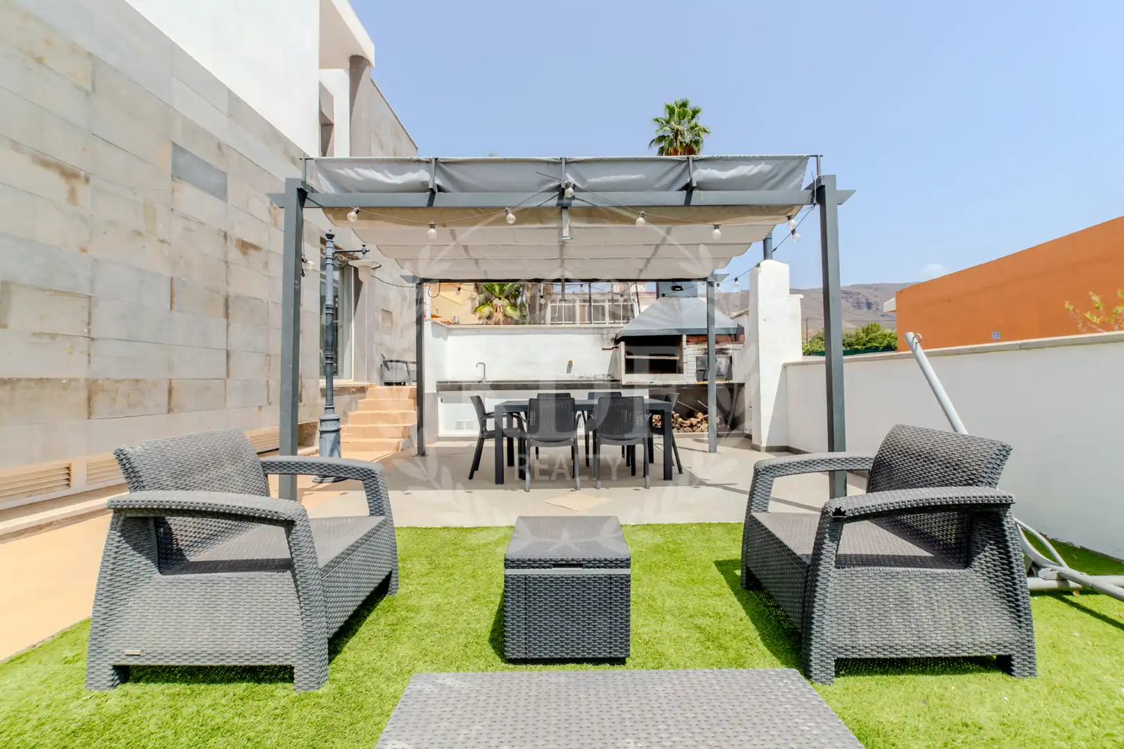 Terraza de Casa o chalet en venta en Arona con Aire acondicionado, Jardín privado y Parquet