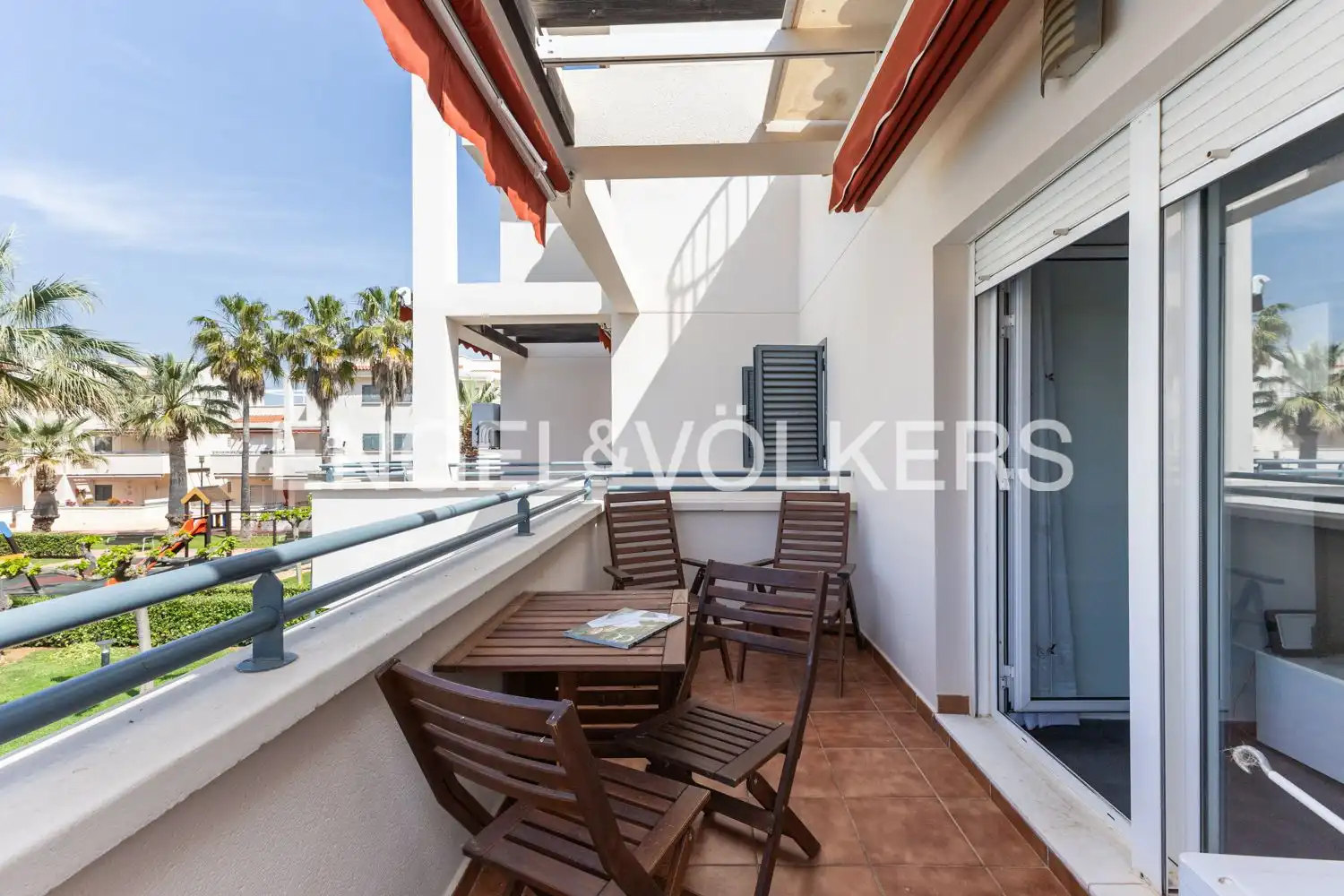 Terrasse von Wohnung zum Verkauf in Alcalà de Xivert mit Klimaanlage, Heizung und Terrasse