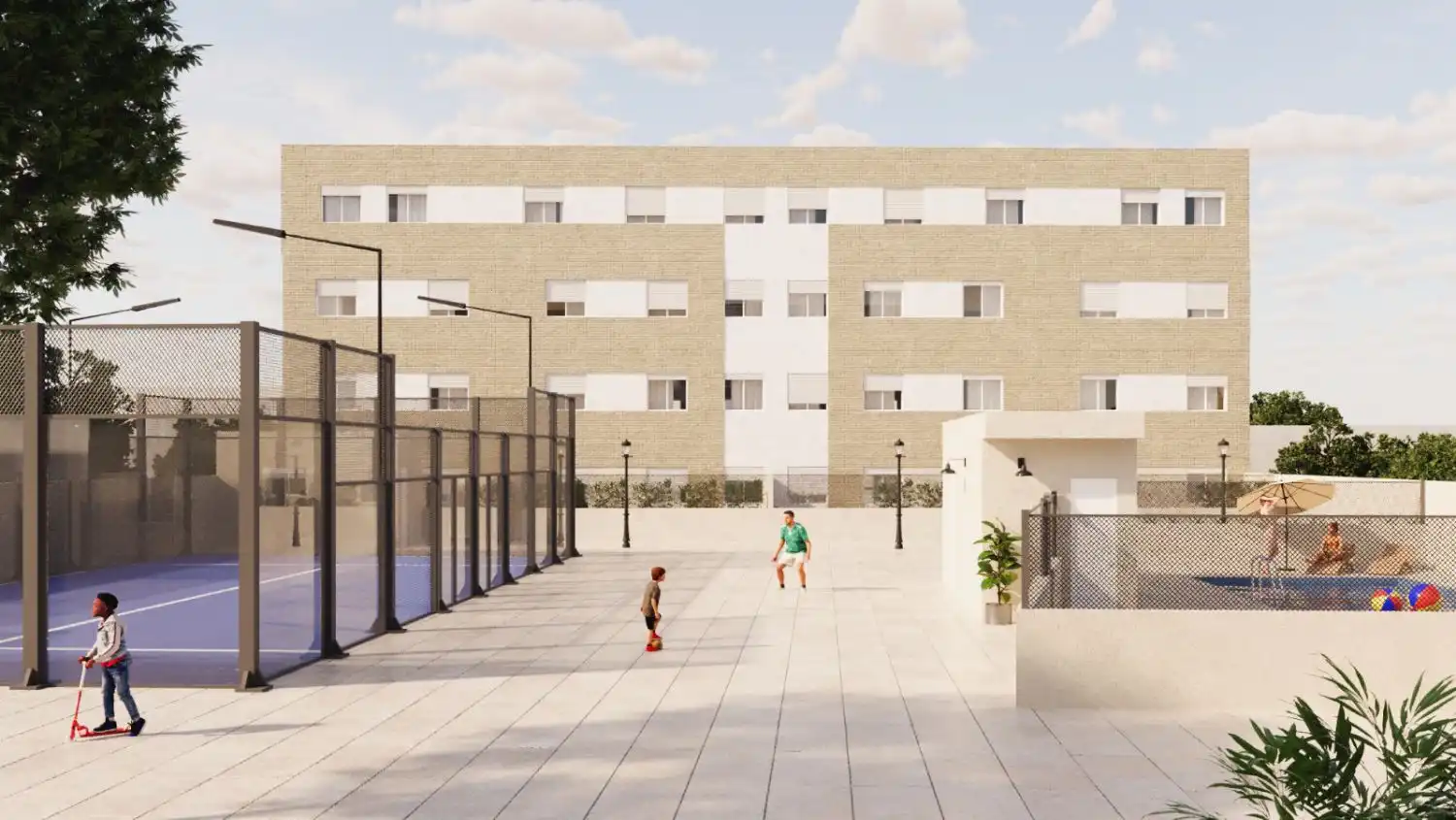 Exterior view of Flat for sale in Almazora / Almassora  with Storage room and Community pool