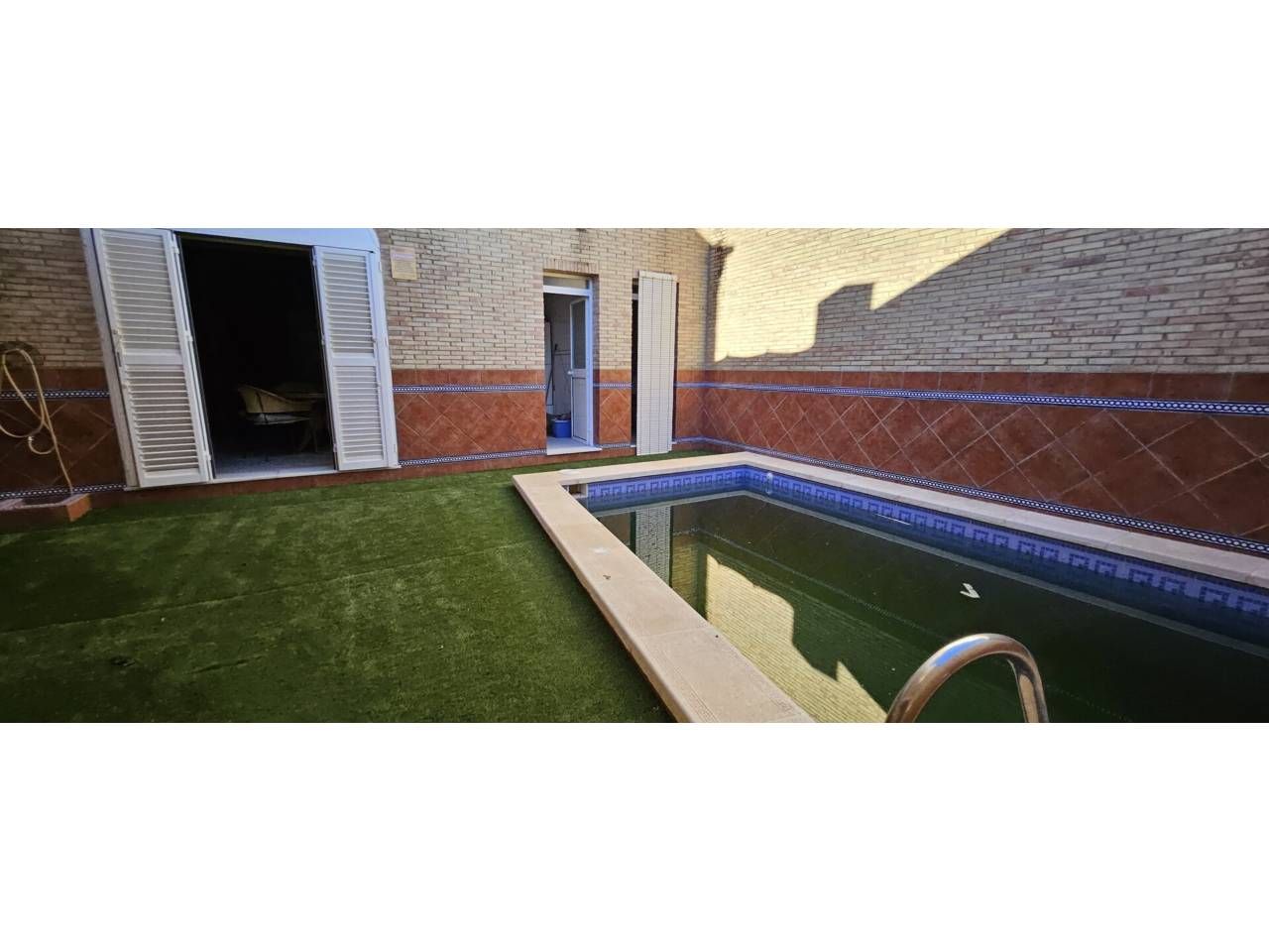 Swimming pool of House or chalet for sale in Tocina  with Air Conditioner, Private garden and Terrace