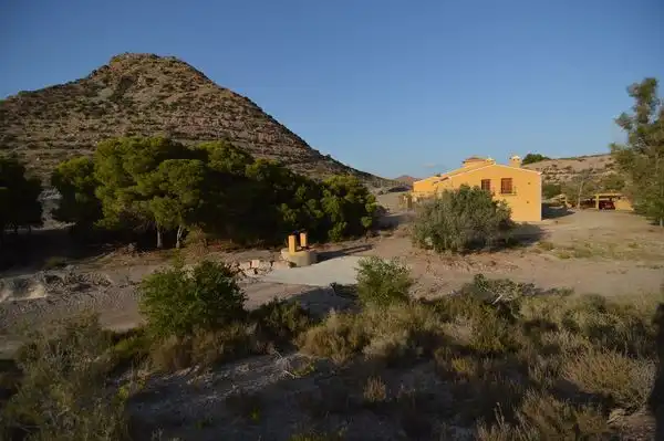 Vista exterior de Finca rústica en venta en Águilas con Jardín privado, Terraza y Piscina