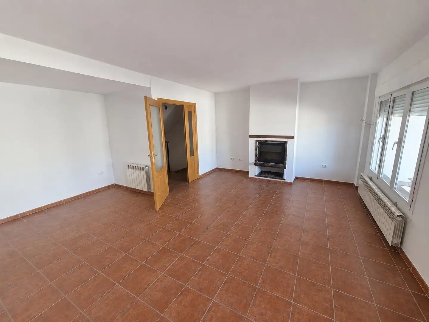 Sala d'estar de Casa adosada de lloguer en Méntrida amb Calefacció i Piscina comunitària
