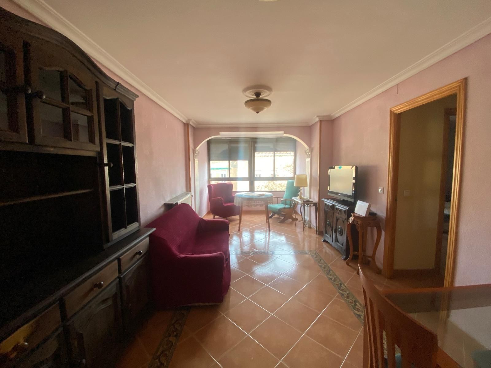 Sala d'estar de Pis en venda en Cáceres Capital amb Calefacció i Terrassa