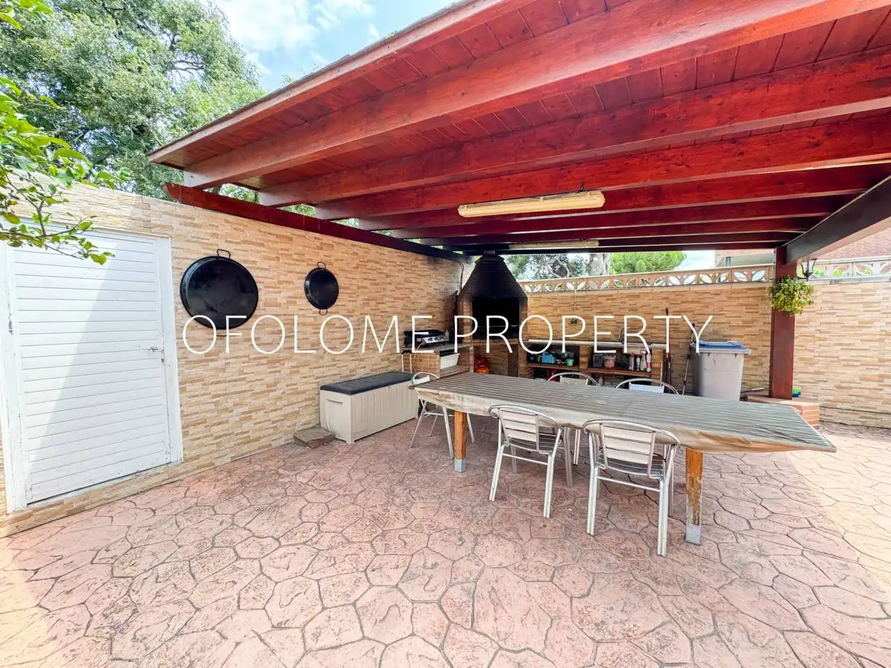 Terraza de Casa o chalet en venta en Santa Perpètua de Mogoda con Aire acondicionado, Calefacción y Jardín privado