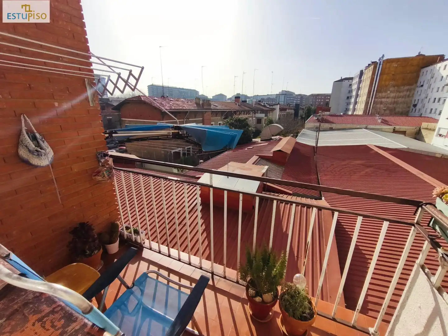 Balcony of Flat for sale in Vitoria - Gasteiz  with Heating, Terrace and Storage room
