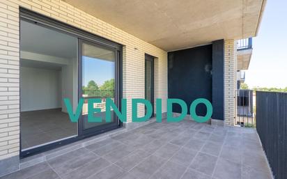 Exterior view of Flat for sale in Humanes de Madrid  with Terrace and Swimming Pool