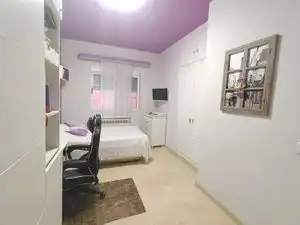 Dormitori de Casa adosada en venda en Valencia amb Aire condicionat, Calefacció i Parquet