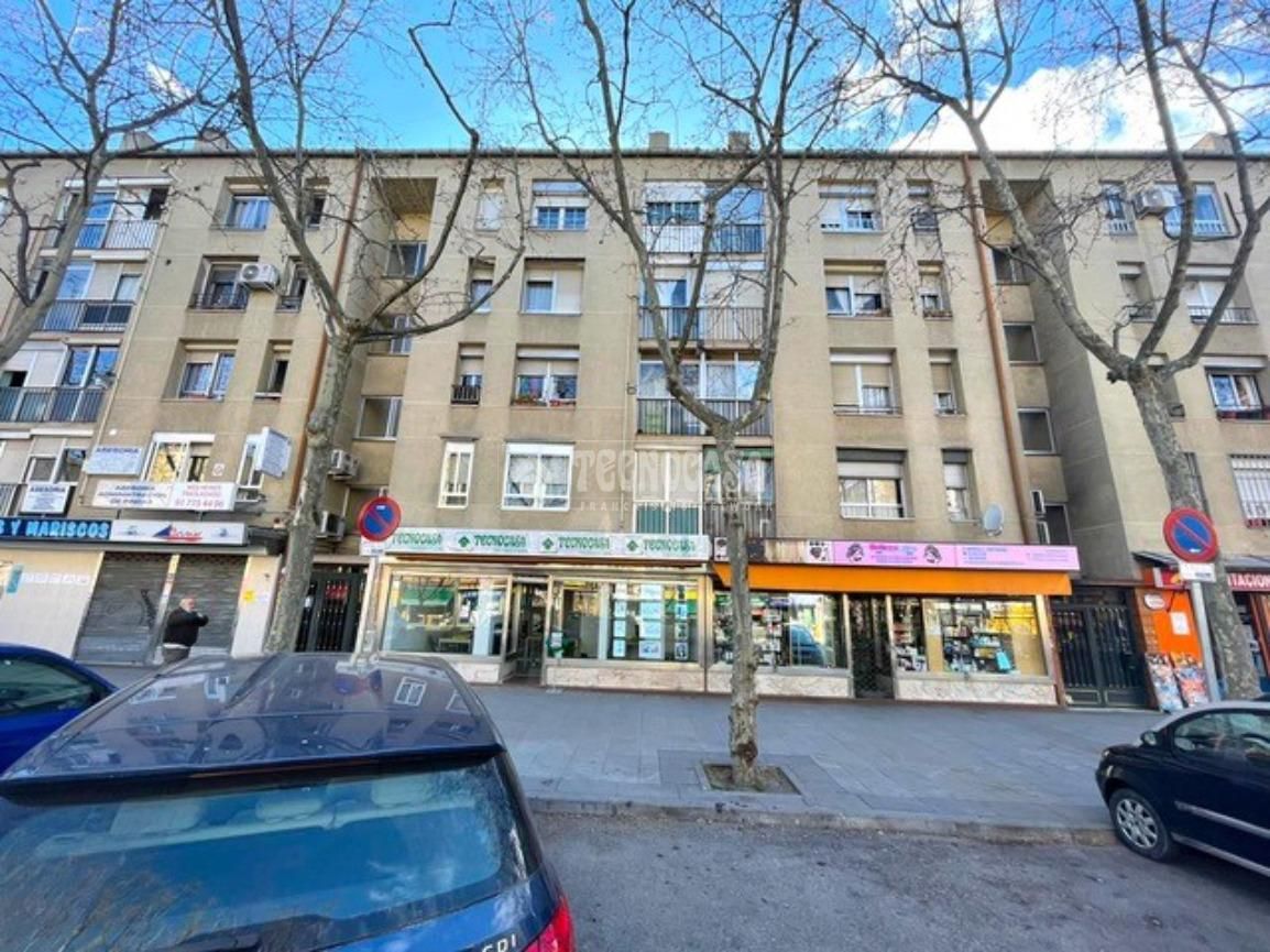 Exterior view of Flat for sale in  Madrid Capital  with Air Conditioner and Heating