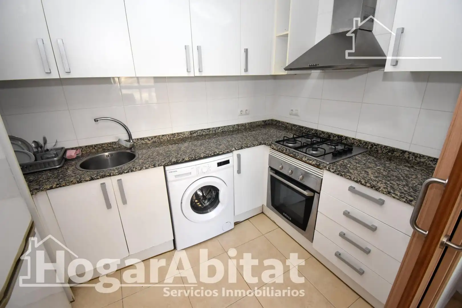 Cocina de Piso en venta en Vila-real con Trastero y Amueblado
