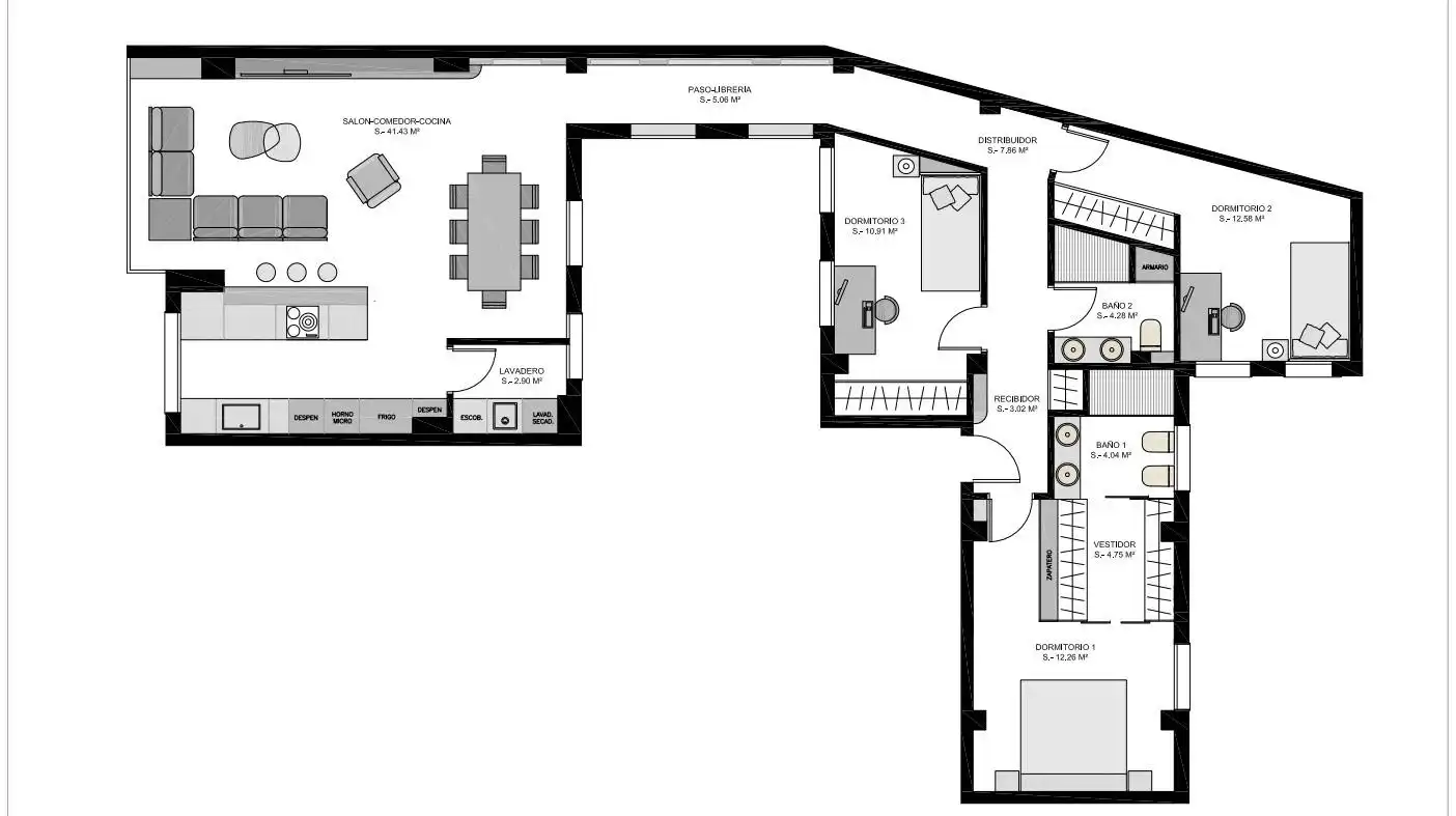 Wohnung mit Terrasse zum Verkauf in Centro, imagen 9