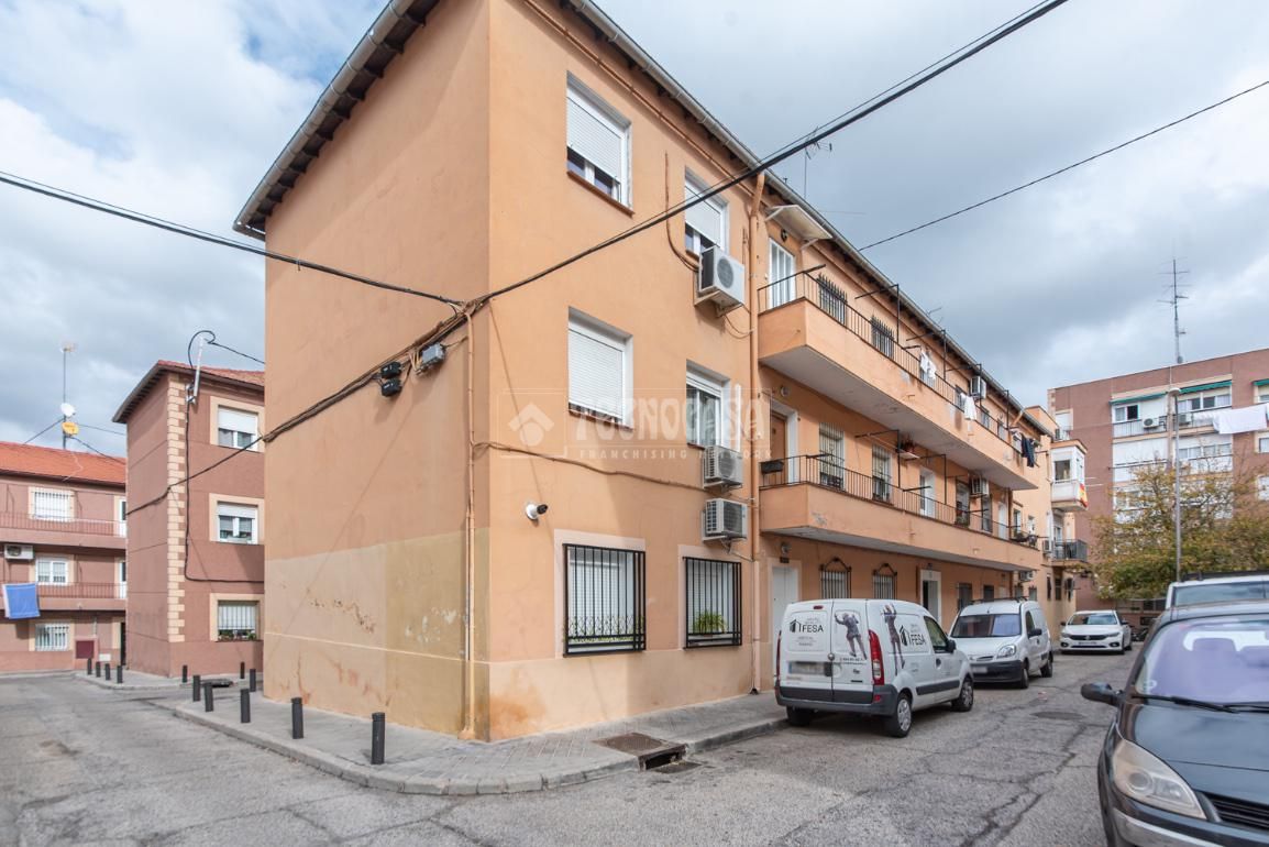 Vista exterior de Pis en venda en  Madrid Capital amb Calefacció