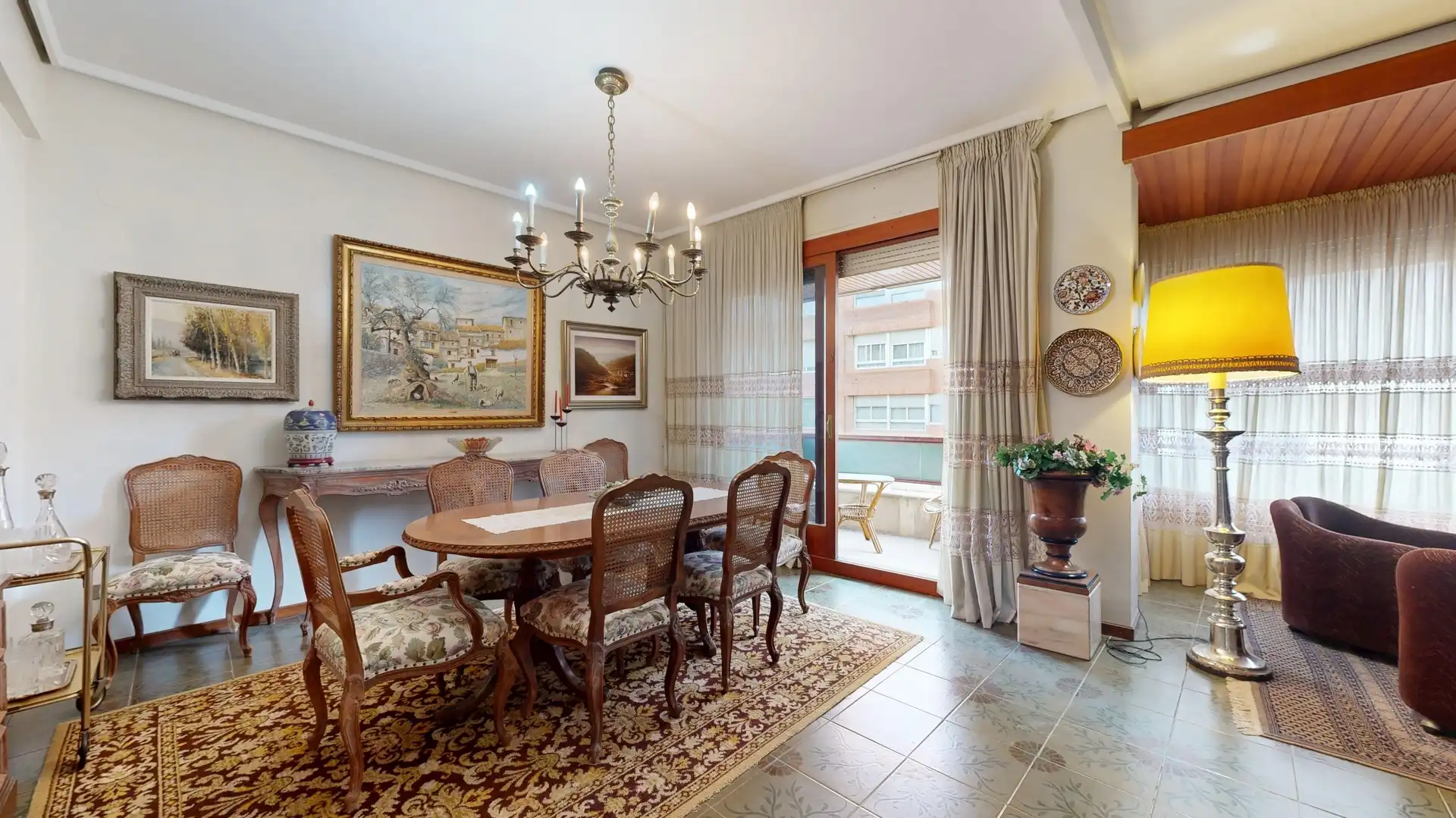 Dining room of Flat for sale in Vila-real  with Private garden, Terrace and Storage room