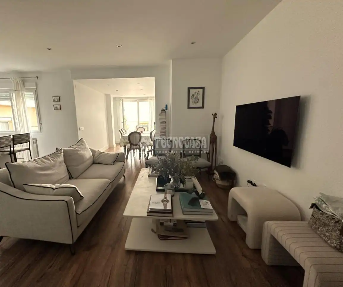 Sala de estar de Piso en venta en Madrid con Aire acondicionado y Terraza