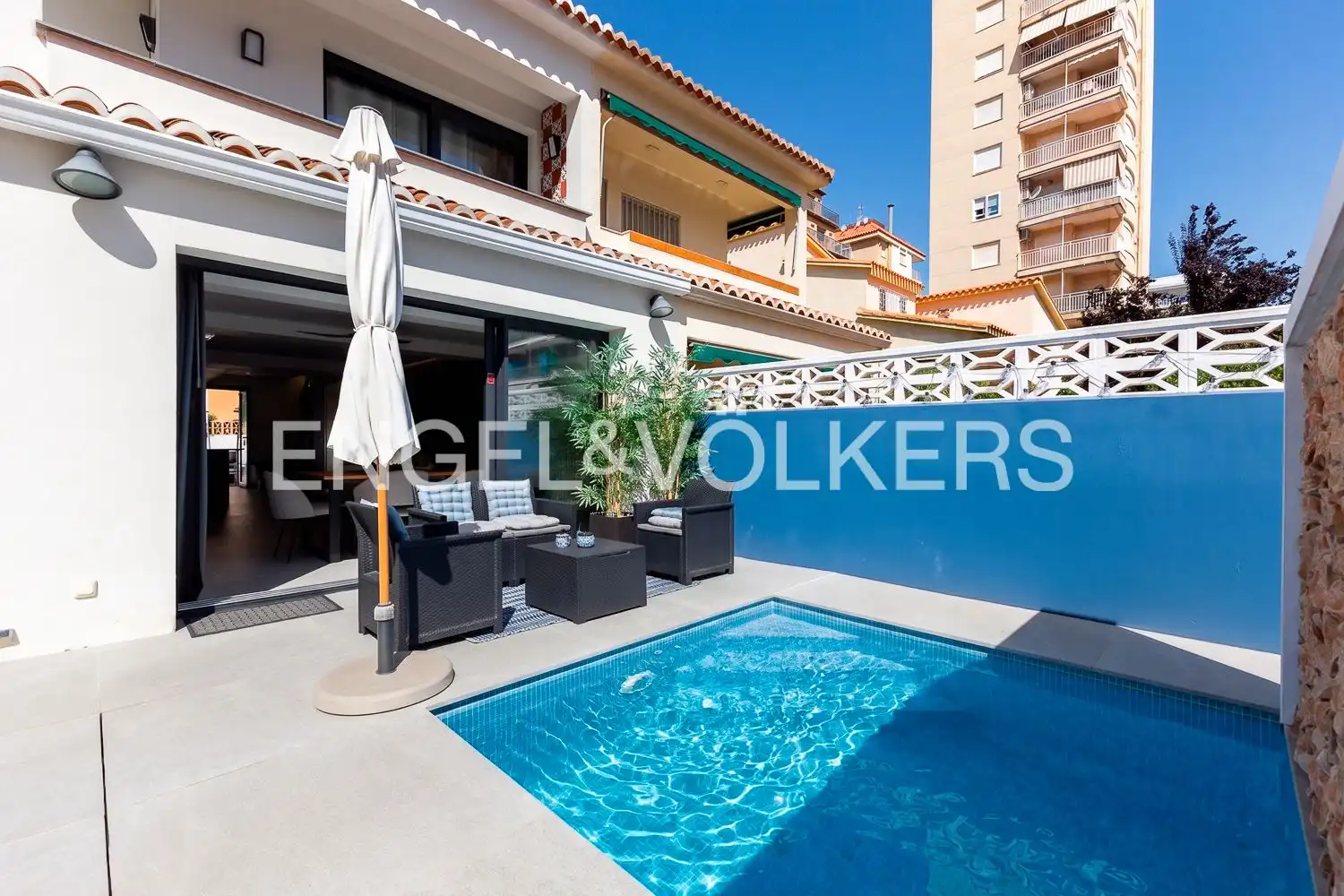 Exterior view of Houses for sale in Gandia  with Air Conditioner, Heating and Private garden