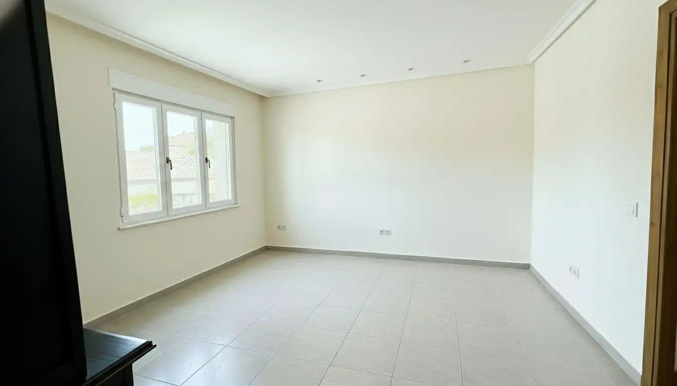 Wohnzimmer von Einfamilien-Reihenhaus zum Verkauf in Castrillón mit Heizung und Terrasse