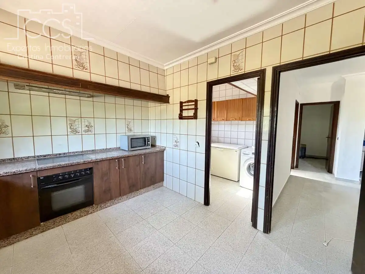 Cocina de Casa o chalet en venta en Mairena del Alcor con Aire acondicionado, Trastero y Piscina